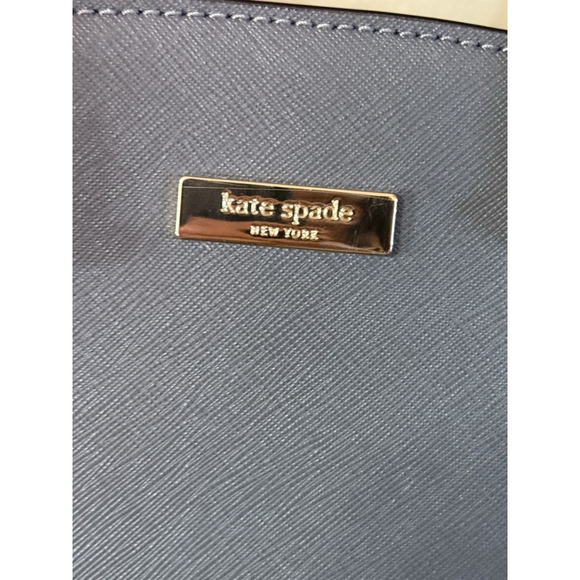 Kate Spade New York Tilden Place Pippa Leather Satchel Cloudcover $398 EXCELLENT - Picture 3 of 10